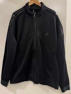 adidas Tiro Full Zip Training Jacket Black Men’s Large